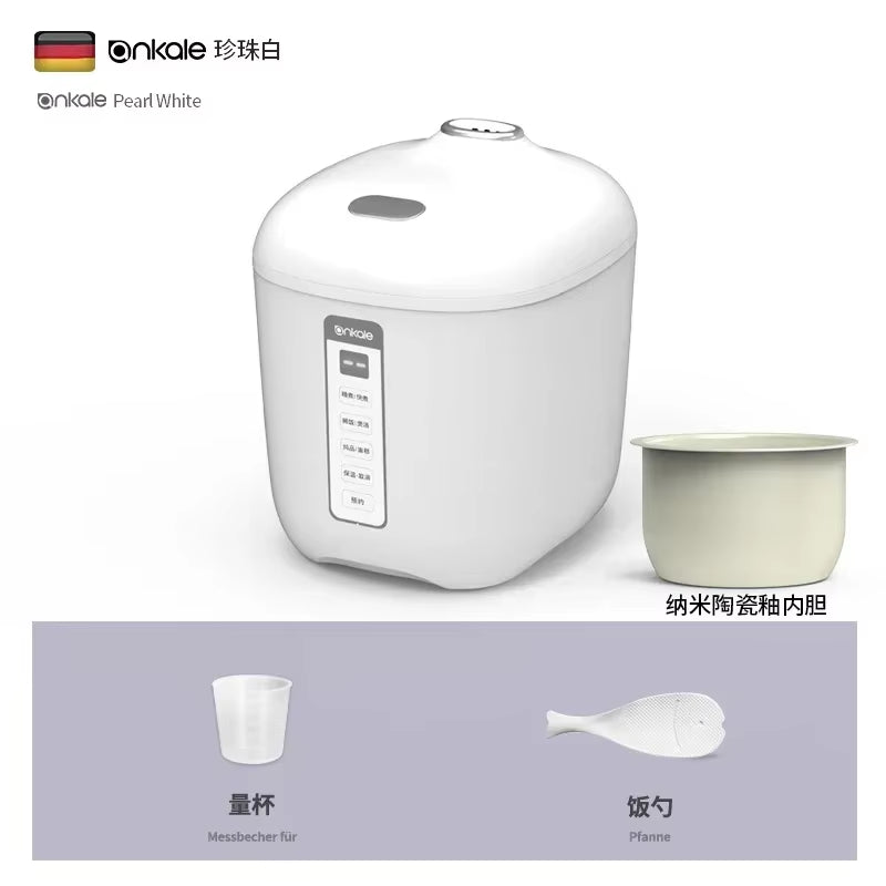 German Mini Rice Cooker Small 1 Person 2 Household Small Smart Rice Cooker Multifunctional Single Person 1 Person Food Liter