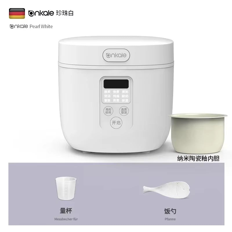 German Mini Rice Cooker Small 1 Person 2 Household Small Smart Rice Cooker Multifunctional Single Person 1 Person Food Liter