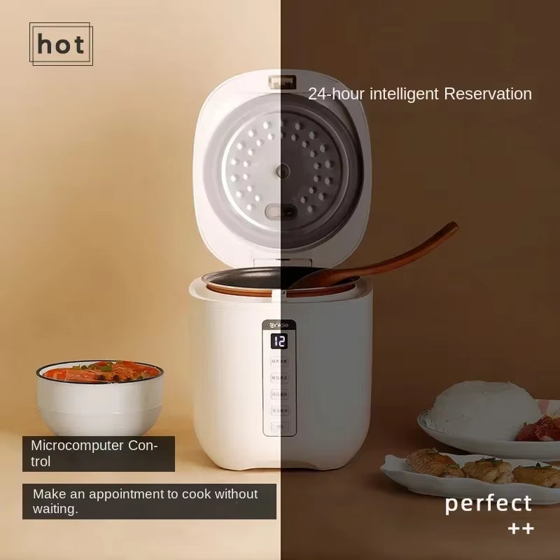 German Mini Rice Cooker Small 1 Person 2 Household Small Smart Rice Cooker Multifunctional Single Person 1 Person Food Liter
